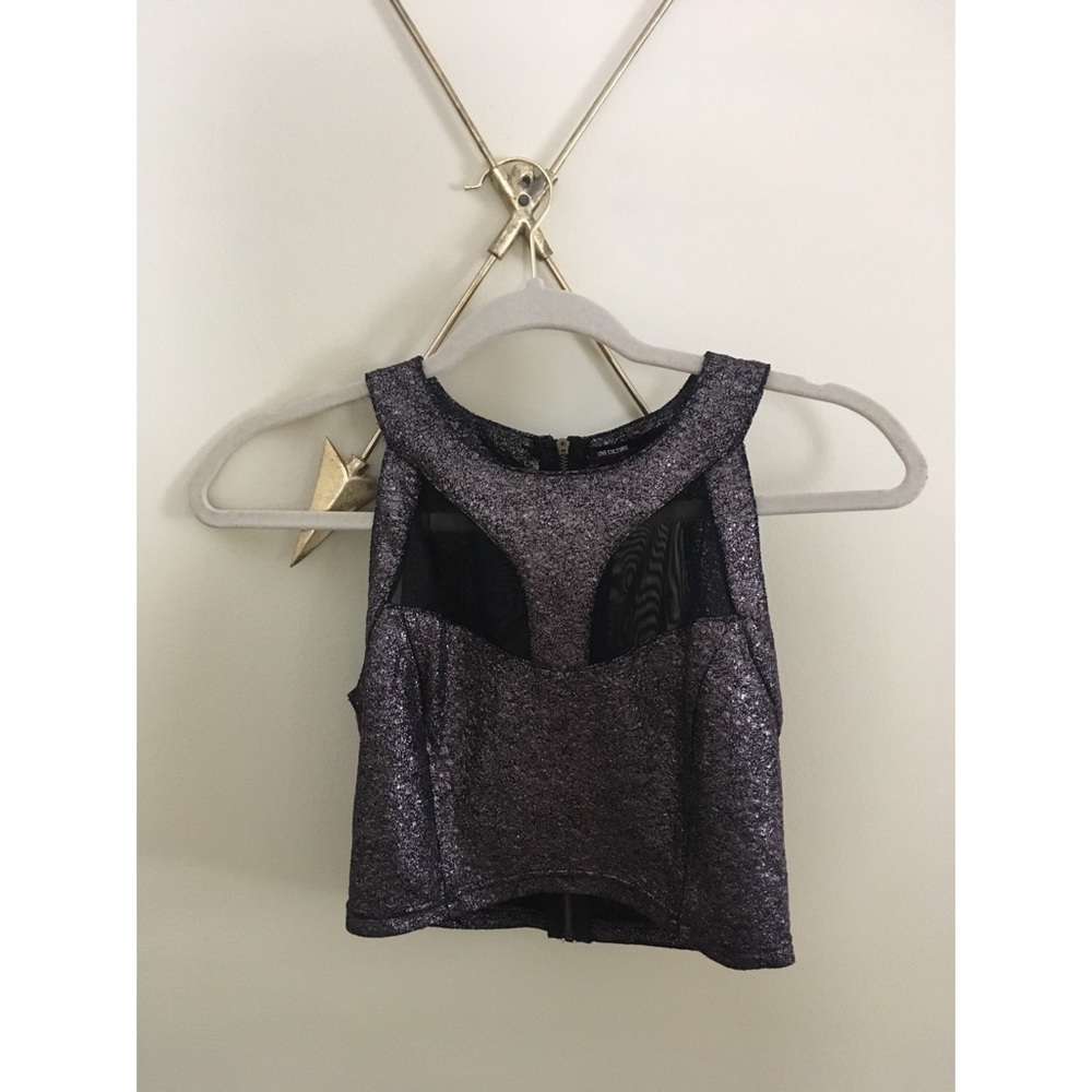 Night out crop top